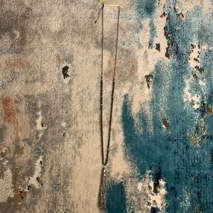 Tassel and heart necklace